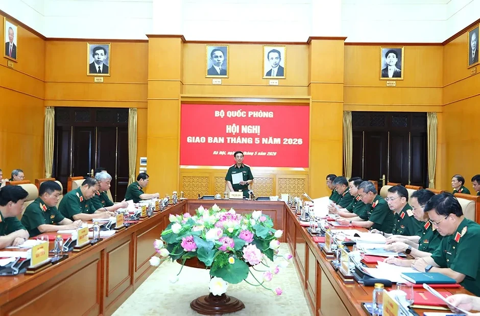 Đại tướng Phan Văn Giang chủ trì hội nghị giao ban Bộ Quốc phòng Đại tướng Phan Văn Giang chủ trì hội nghị giao ban Bộ Quốc phòng