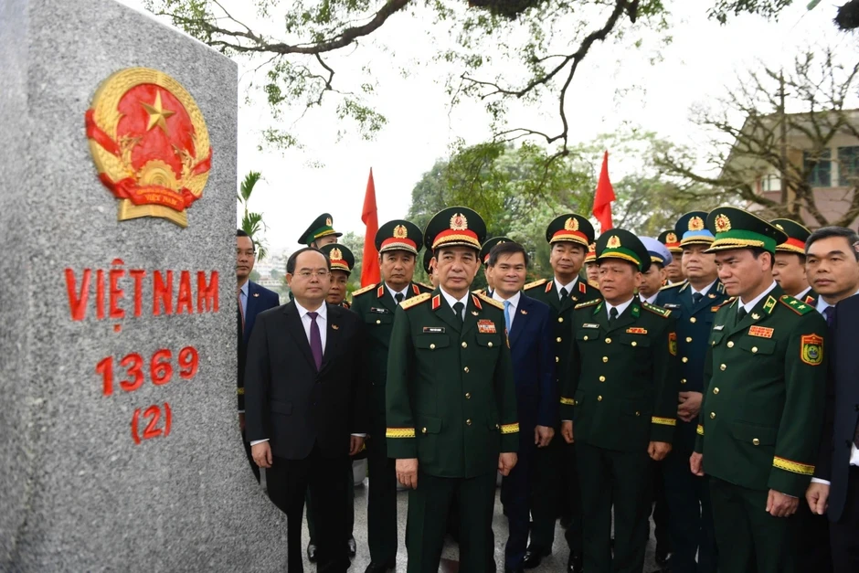 Đại tướng Phan Văn Giang chủ trì lễ đón Bộ trưởng Bộ Quốc phòng Trung Quốc