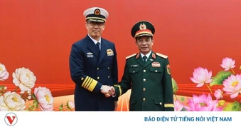 Đại tướng Phan Văn Giang chủ trì lễ đón Bộ trưởng Bộ Quốc phòng Trung Quốc