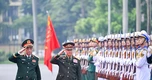 Đại tướng Phan Văn Giang chủ trì lễ đón Phó thủ tướng, Bộ trưởng Quốc phòng Lào