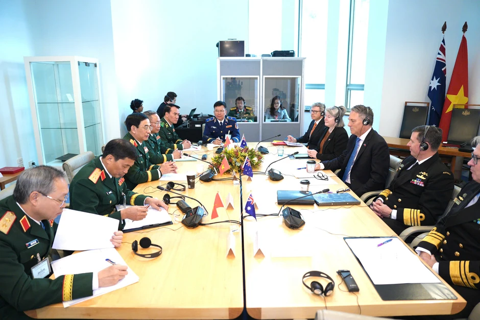 Đại tướng Phan Văn Giang mời Australia dự Triển lãm quốc phòng tại Việt Nam Đại tướng Phan Văn Giang mời Australia dự Triển lãm quốc phòng tại Việt Nam
