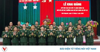 Đào tạo cao cấp lý luận chính trị cho Chỉ huy trưởng quân sự cấp xã