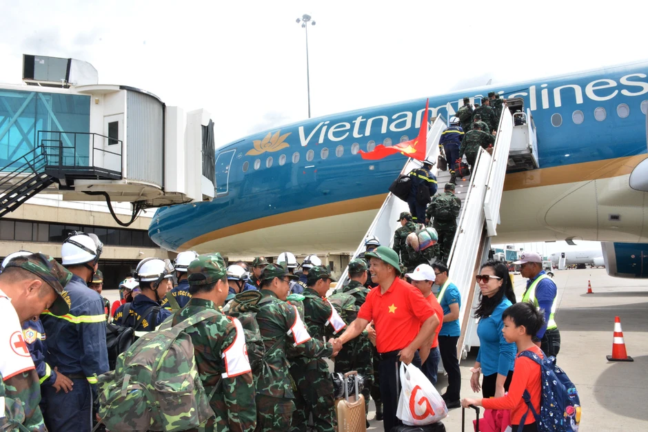 Đoàn cứu hộ, cứu nạn của Việt Nam về nước, hoàn thành sứ mệnh tại Venezuela Đoàn cứu hộ, cứu nạn của Việt Nam về nước, hoàn thành sứ mệnh tại Venezuela