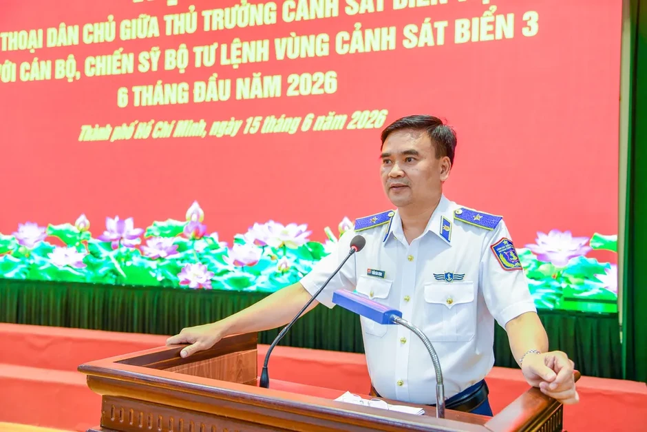 Đối thoại dân chủ tại Vùng Cảnh sát biển 3 Đối thoại dân chủ tại Vùng Cảnh sát biển 3