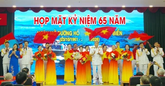 Họp mặt kỷ niệm 65 năm Ngày mở đường Hồ Chí Minh trên biển