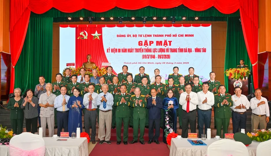 Kỷ niệm 80 năm Ngày truyền thống Lực lượng vũ trang Bà Rịa - Vũng Tàu