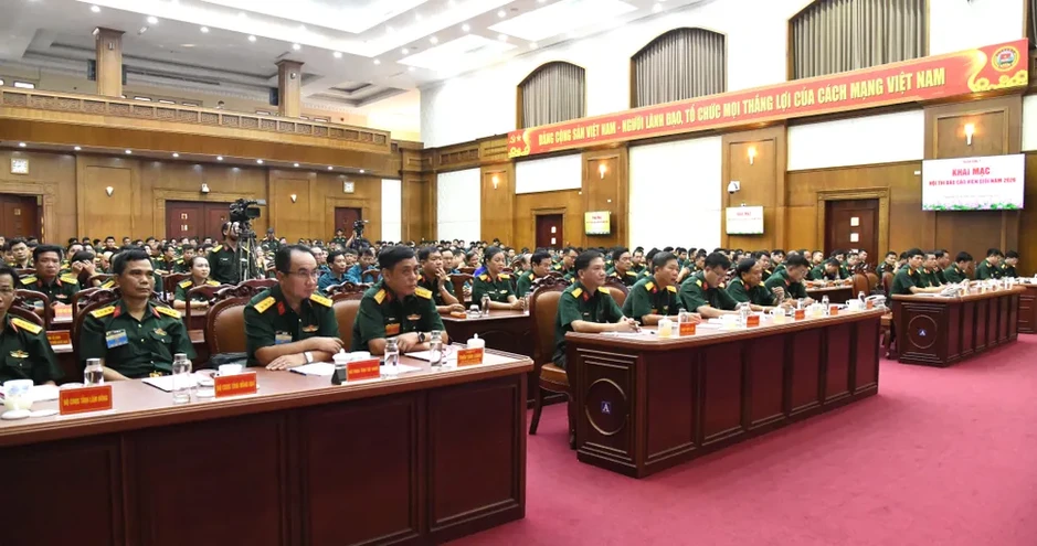 Quân khu 7 khai mạc Hội thi báo cáo viên giỏi năm 2026 Quân khu 7 khai mạc Hội thi báo cáo viên giỏi năm 2026