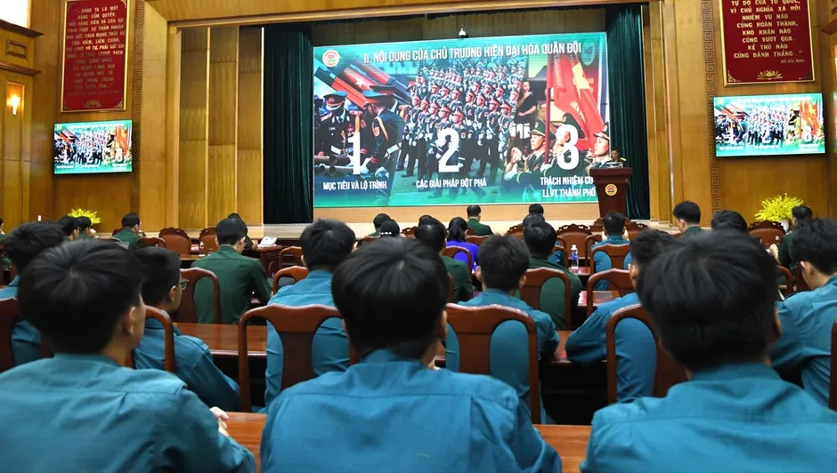 Quân khu 7 khai mạc Hội thi báo cáo viên giỏi năm 2026 Quân khu 7 khai mạc Hội thi báo cáo viên giỏi năm 2026