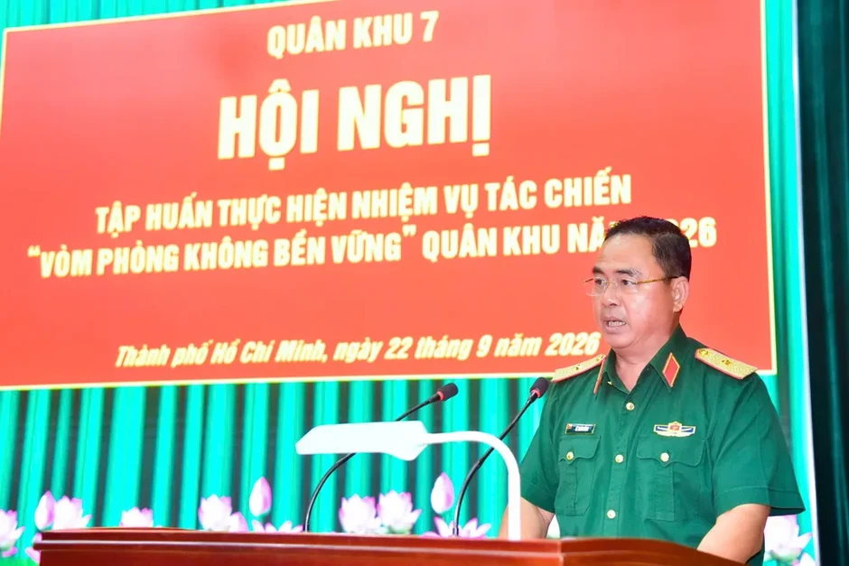 Quân khu 7 tập huấn nhiệm vụ tác chiến “Vòm phòng không bền vững” Quân khu 7 tập huấn nhiệm vụ tác chiến “Vòm phòng không bền vững”