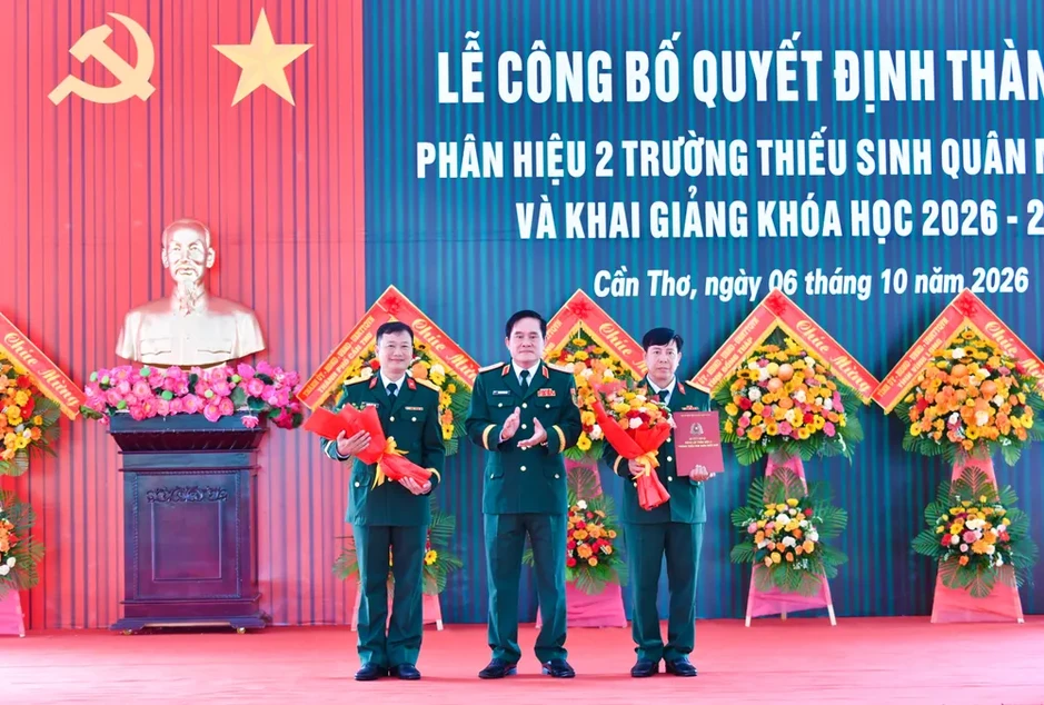 Quân khu 9 thành lập Phân hiệu 2, Trường Thiếu sinh quân miền Nam Quân khu 9 thành lập Phân hiệu 2, Trường Thiếu sinh quân miền Nam