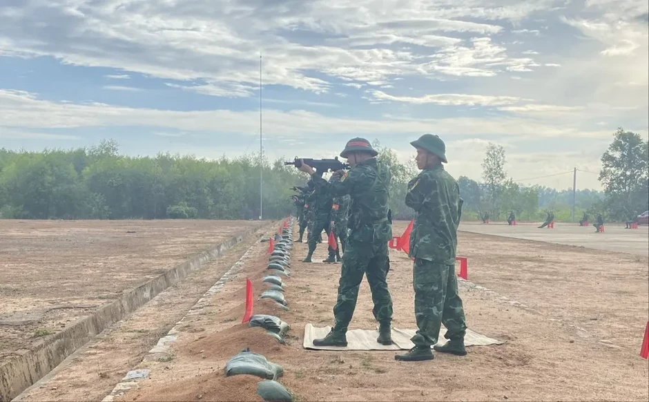 Rời thao trường, vững bước biên cương Rời thao trường, vững bước biên cương