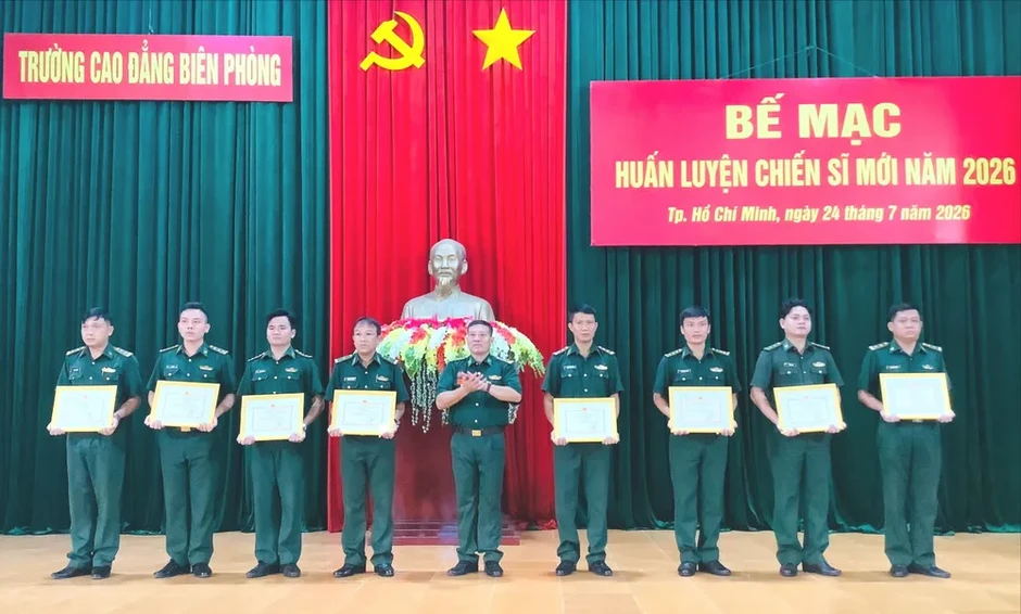 Rời thao trường, vững bước biên cương Rời thao trường, vững bước biên cương