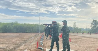 Rời thao trường, vững bước biên cương