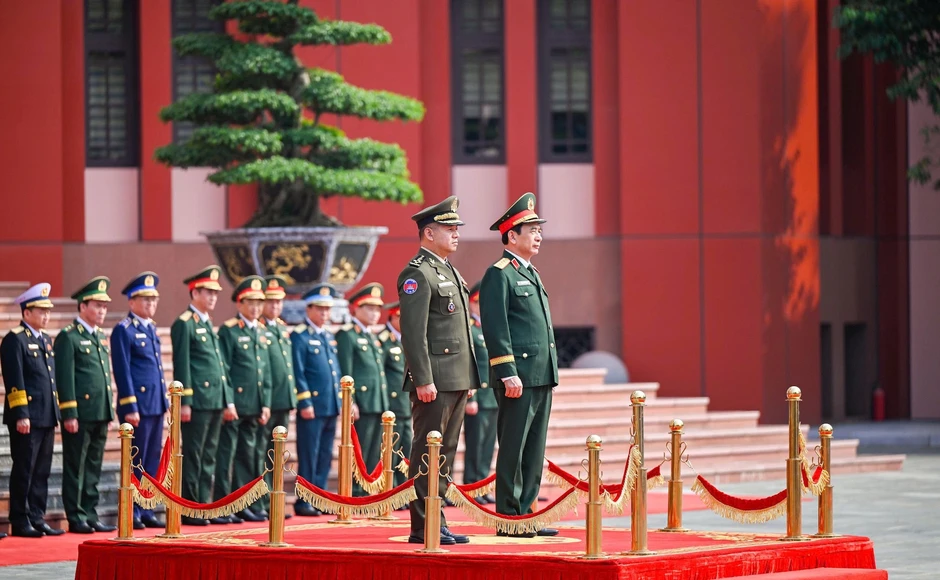Tăng cường trao đổi các vấn đề chiến lược Việt Nam - Campuchia Tăng cường trao đổi các vấn đề chiến lược Việt Nam - Campuchia