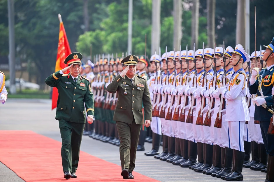 Tăng cường trao đổi các vấn đề chiến lược Việt Nam - Campuchia Tăng cường trao đổi các vấn đề chiến lược Việt Nam - Campuchia