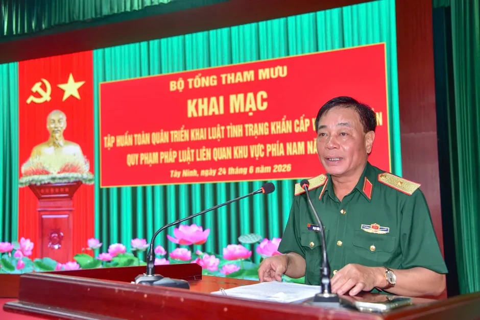 Tập huấn triển khai Luật Tình trạng khẩn cấp tại khu vực phía Nam Tập huấn triển khai Luật Tình trạng khẩn cấp tại khu vực phía Nam