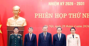 Tổng Bí thư, Chủ tịch nước chủ trì phiên họp Hội đồng Quốc phòng và An ninh
