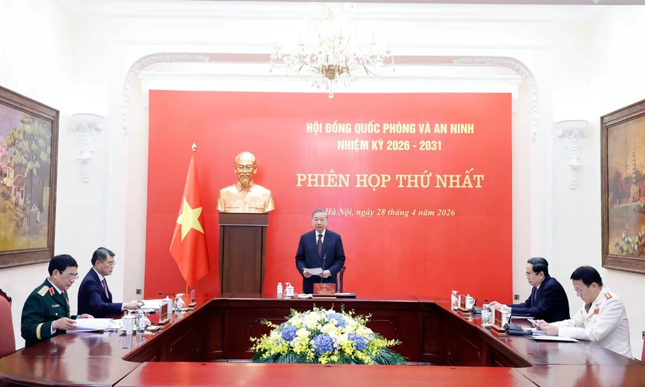 Tổng Bí thư, Chủ tịch nước chủ trì phiên họp Hội đồng Quốc phòng và An ninh Tổng Bí thư, Chủ tịch nước chủ trì phiên họp Hội đồng Quốc phòng và An ninh