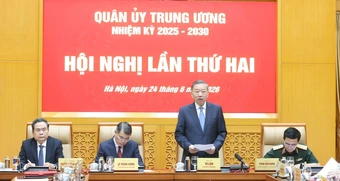 Tổng Bí thư, Chủ tịch nước Tô Lâm chủ trì hội nghị Quân ủy Trung ương