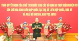 Trao quyết định của Chủ tịch nước cho 4 sĩ quan thực hiện nhiệm vụ gìn giữ hòa bình Liên hợp quốc