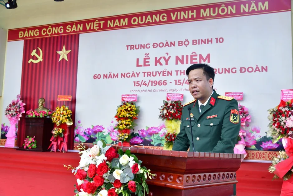 Trung đoàn 10: Tự hào truyền thống, viết tiếp chiến công Trung đoàn 10: Tự hào truyền thống, viết tiếp chiến công