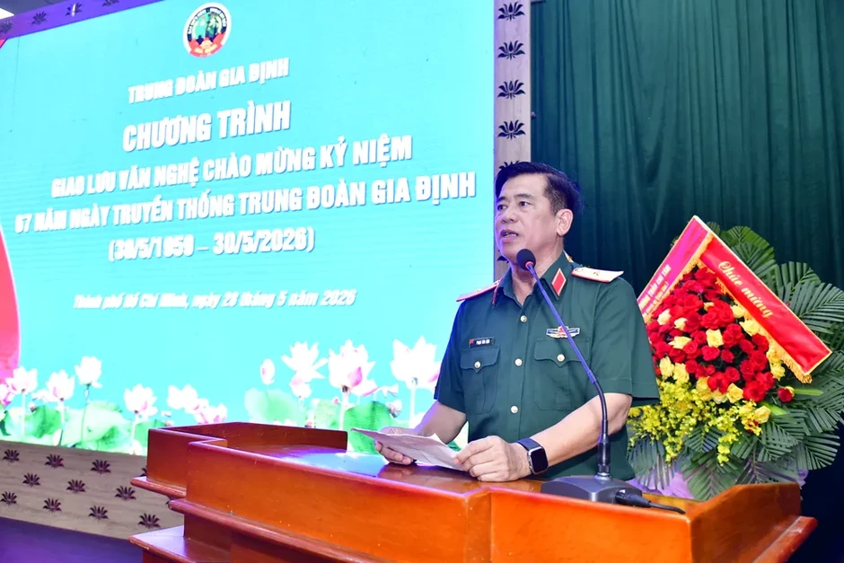 Trung đoàn Gia Định kỷ niệm 67 năm Ngày truyền thống Trung đoàn Gia Định kỷ niệm 67 năm Ngày truyền thống