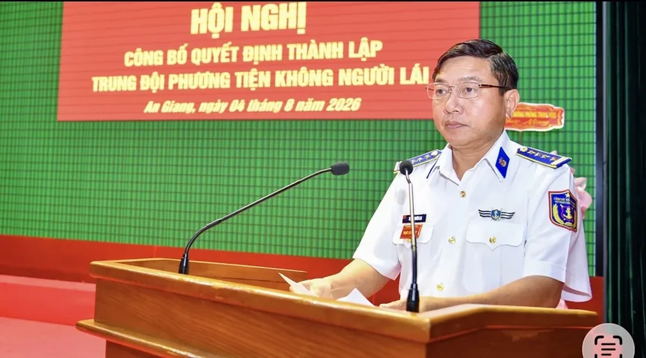 Vùng Cảnh sát biển 4 thành lập Trung đội phương tiện không người lái Vùng Cảnh sát biển 4 thành lập Trung đội phương tiện không người lái