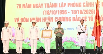 Xây dựng lực lượng cảnh vệ xứng đáng với danh hiệu "lá chắn thép"