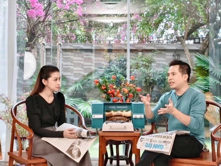 Bài báo Nấu bánh đêm xuân trên Tuổi Trẻ khiến nghệ sĩ Lệ Thủy xúc động