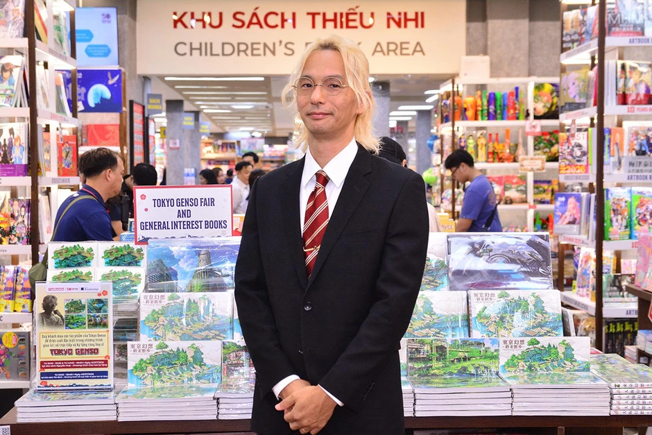 Họa sĩ Nhật nổi tiếng 18 năm vẽ bối cảnh game, anime đến Việt Nam Họa sĩ Nhật nổi tiếng 18 năm vẽ bối cảnh game, anime đến Việt Nam