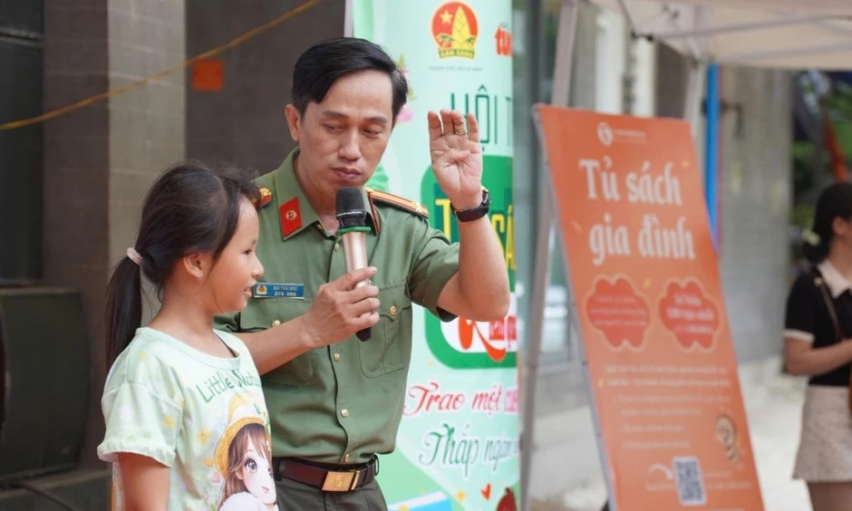 Hội sách thiếu nhi TP HCM đến với khu dân cư