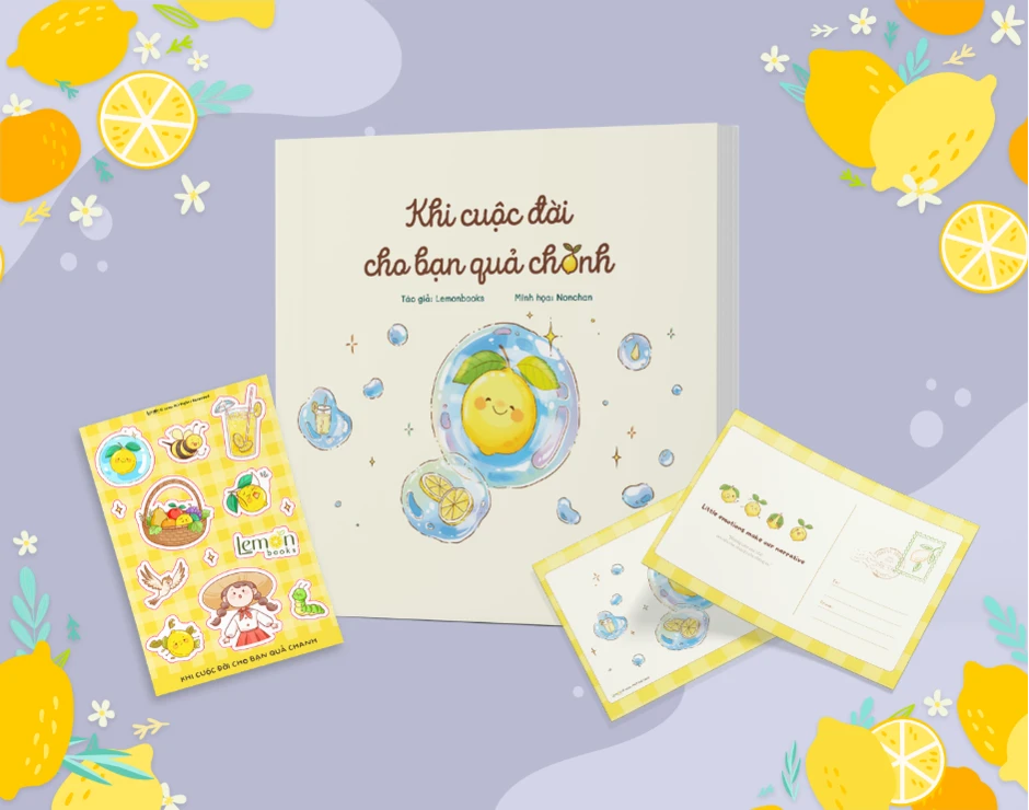 Khám phá niềm vui từ cuốn sách 'Khi cuộc đời cho bạn quả chanh' Khám phá niềm vui từ cuốn sách 'Khi cuộc đời cho bạn quả chanh'