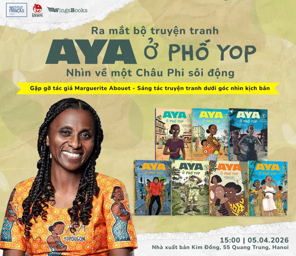 Một châu Phi sôi động trong bộ truyện tranh “Aya ở phố Yop” Một châu Phi sôi động trong bộ truyện tranh “Aya ở phố Yop”