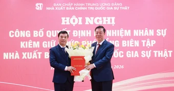 Ông Nguyễn Thái Bình làm Phó Tổng Biên tập NXB Chính trị quốc gia Sự thật