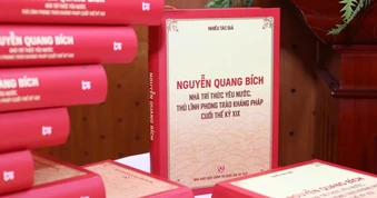 Ra mắt sách về nhà yêu nước Nguyễn Quang Bích