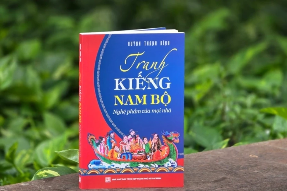 Sách về nghệ thuật tranh kiếng Nam bộ Sách về nghệ thuật tranh kiếng Nam bộ