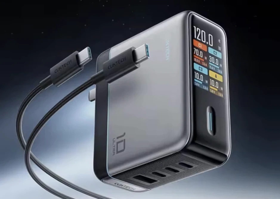 5 mẫu sạc nhanh trên 100 W tích hợp màn hình 5 mẫu sạc nhanh trên 100 W tích hợp màn hình