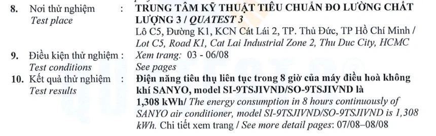 Bật điều hòa SANYO cả đêm chỉ mất 135.000 đồng/tháng Bật điều hòa SANYO cả đêm chỉ mất 135.000 đồng/tháng
