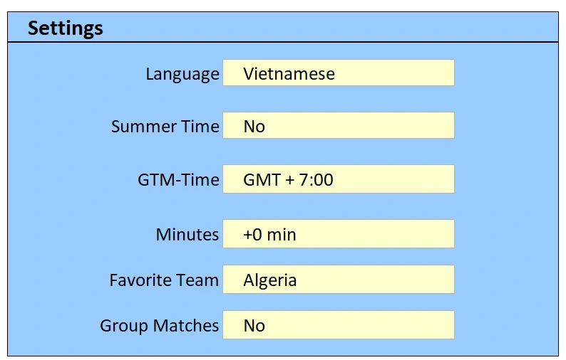 Bộ lịch thi đấu World Cup 2026 thông minh Bộ lịch thi đấu World Cup 2026 thông minh