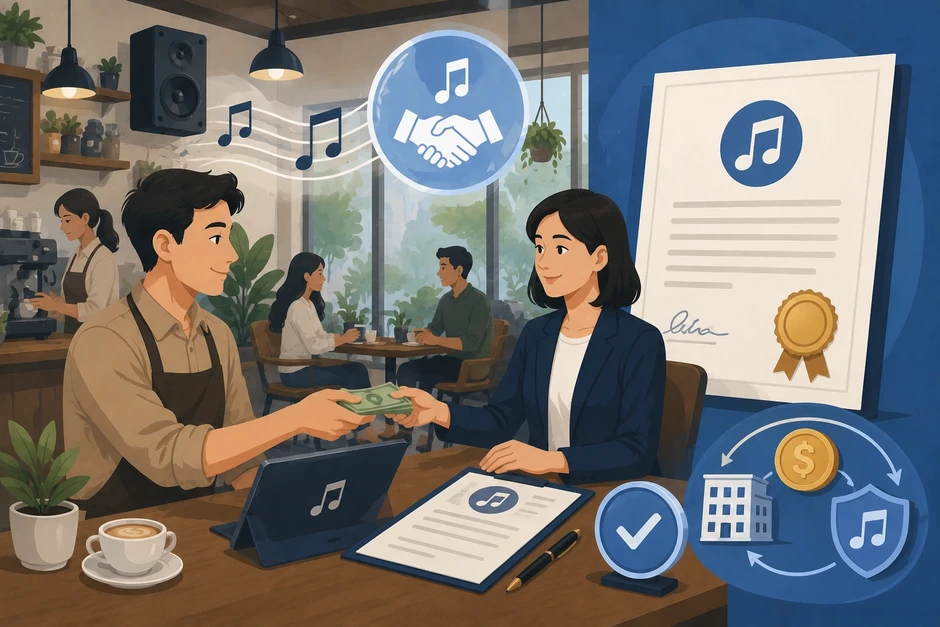 Cách tính tiền bản quyền khi quán cà phê sử dụng nhạc Cách tính tiền bản quyền khi quán cà phê sử dụng nhạc