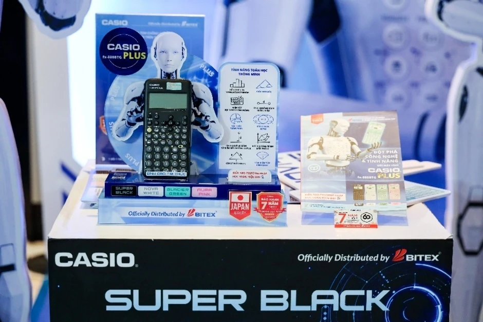 Casio fx-880BTG Plus tích hợp công cụ giải Toán chuyên đề Casio fx-880BTG Plus tích hợp công cụ giải Toán chuyên đề