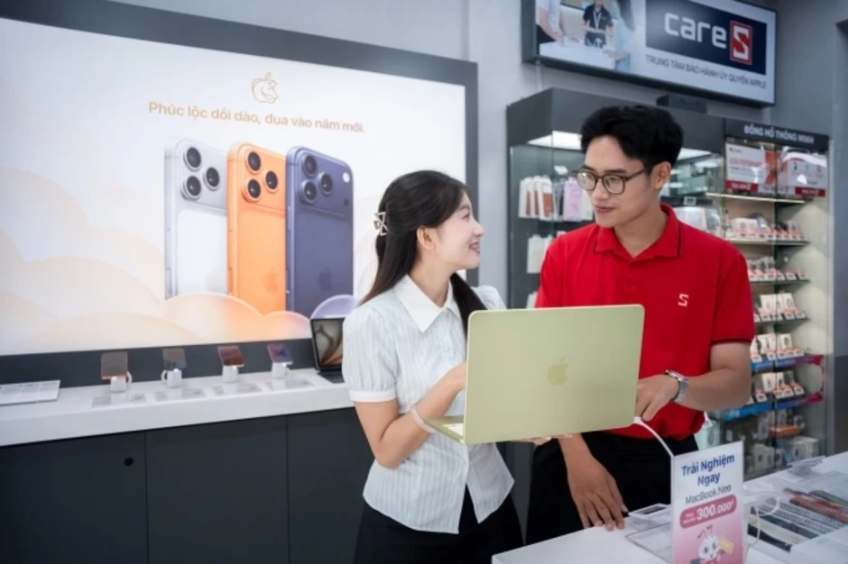 CellphoneS mở bán MacBook Neo CellphoneS mở bán MacBook Neo