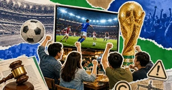 Chiếu World Cup phục vụ khách, chủ quán cần lưu ý gì về bản quyền?