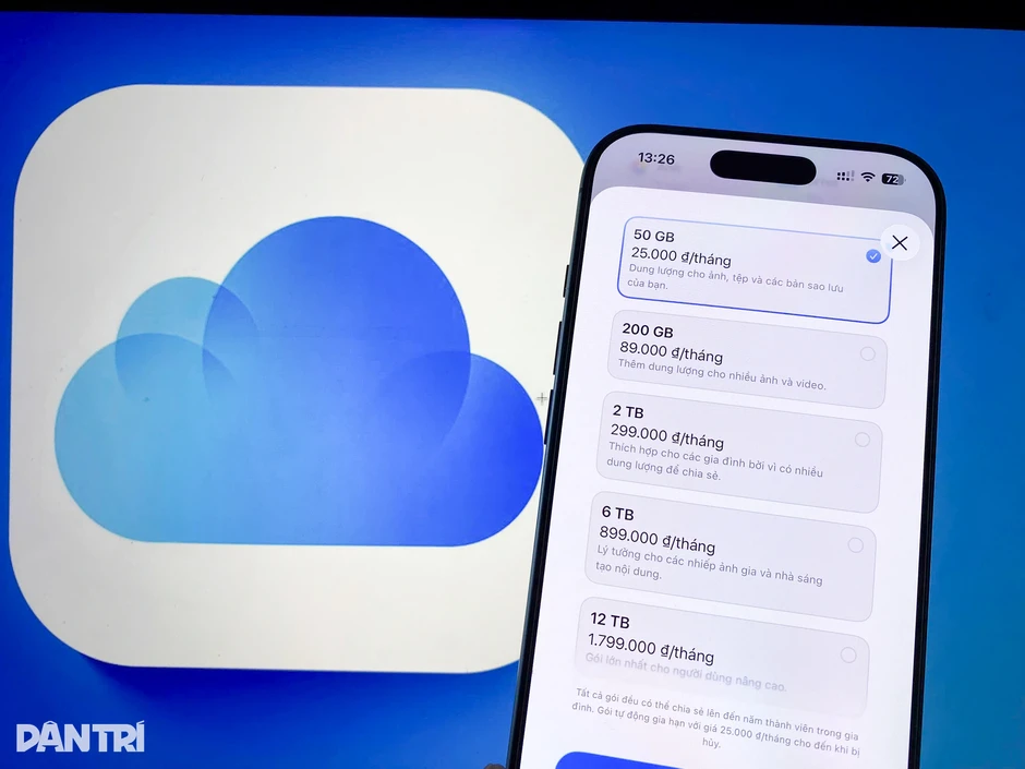Dịch vụ iCloud+ tăng giá, người dùng "đâm lao phải theo lao" Dịch vụ iCloud+ tăng giá, người dùng "đâm lao phải theo lao"