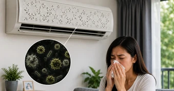 Điều hòa nhiệt độ - ổ bệnh không ngờ tới trong ngôi nhà