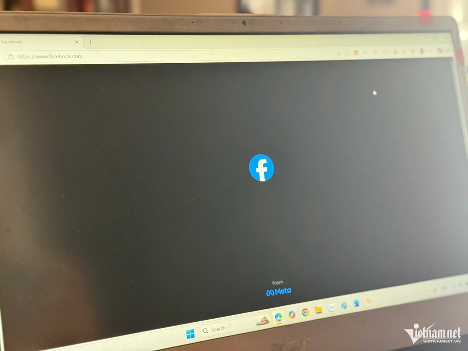 Facebook phiên bản web gặp sự cố, không thể truy cập Facebook phiên bản web gặp sự cố, không thể truy cập