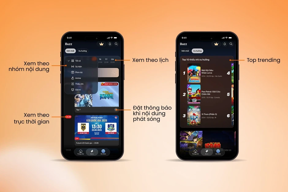 FPT Play tung giao diện mới trước thềm Ngoại hạng Anh mùa mới