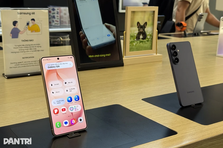 Galaxy S26 lên kệ, phiên bản Ultra bán chạy nhất tại Việt Nam Galaxy S26 lên kệ, phiên bản Ultra bán chạy nhất tại Việt Nam