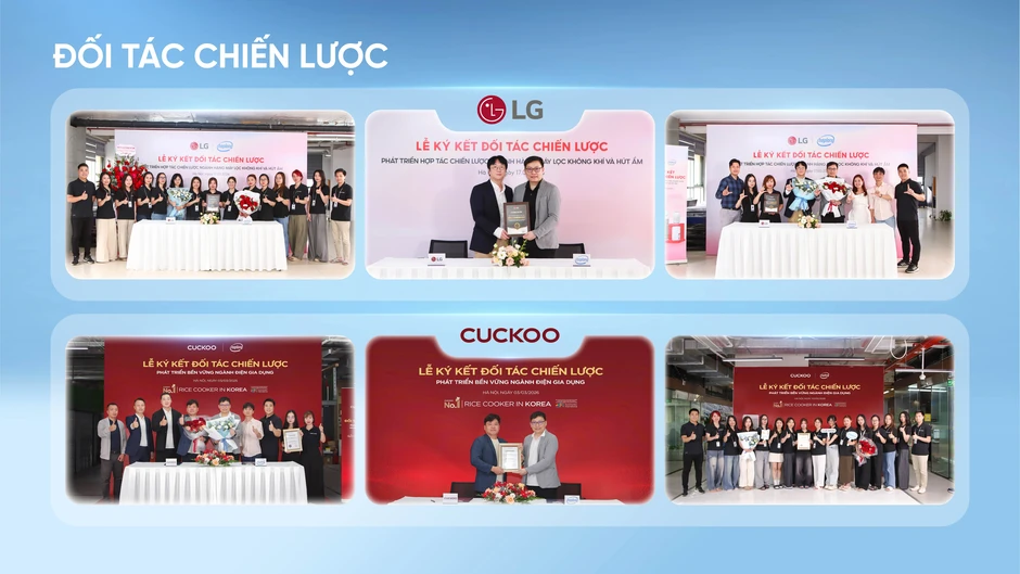 Giga Digital - Đối tác chiến lược của nhiều thương hiệu gia dụng toàn cầu