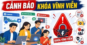 Hội nhóm, fanpage có thể bị khóa vĩnh viễn nếu mắc những vi phạm này